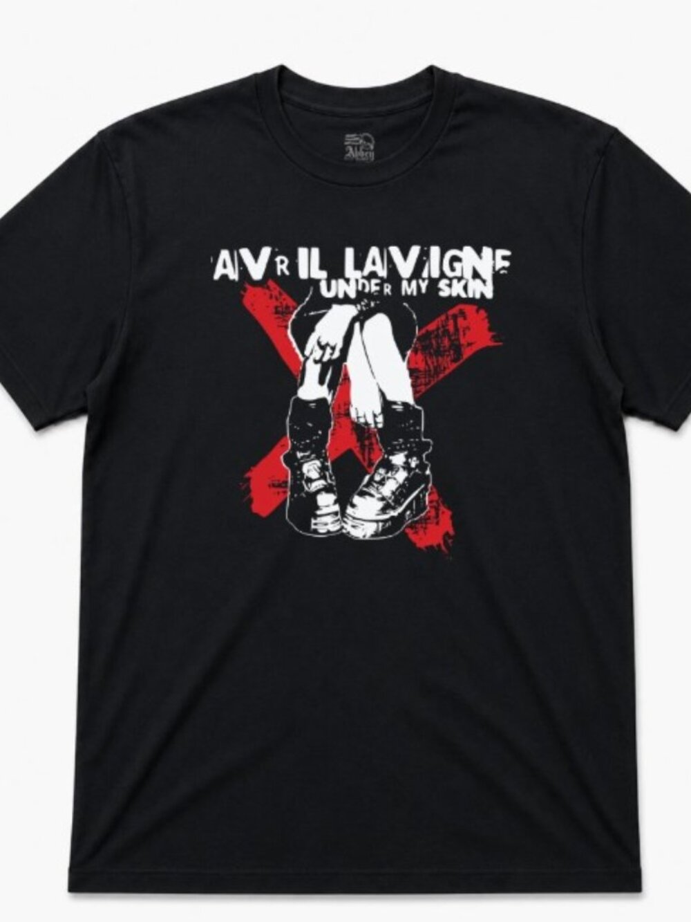 ORIGINAL 2008 Deadstock Abbey Dawn Avril Lavigne T Shirt L (NOT Reissue)